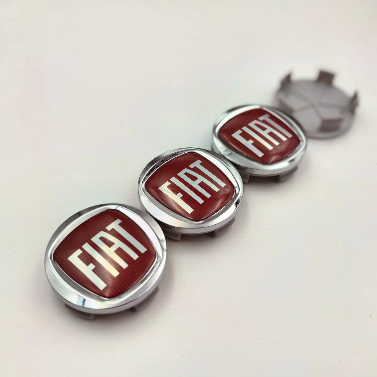 4pcs 60MM Car Wheel Hub Center Cover Emblem for FIAT 500 Ducato Panda Grande Punto Tipo Abarth Pulse Strada 600 500L Accessories