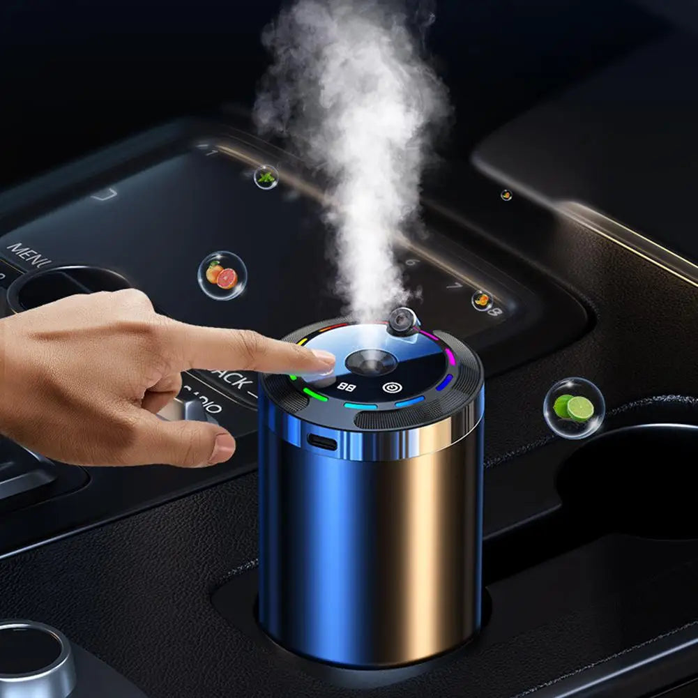 5 Modes Adjustable Smart Car Air Freshener Car Smell Air Freshener Automatic Car Scent Starry Sky Ceiling Ambient Light
