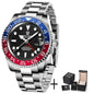PAGANI DESIGN V3 Version GMT Watches Men's Luxury Sapphire Automatic Mechanical Watch 40MM Stainless Steel Waterproof Watch