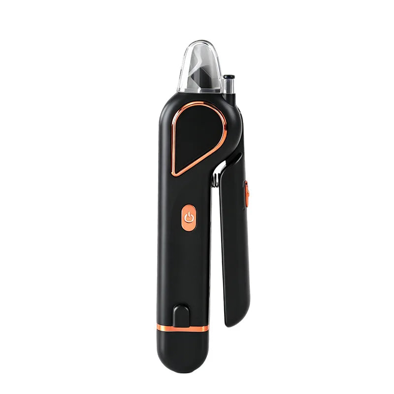 Electric Pet Nail Grinder Low Noise Rechargeable Pet Nail Trimmer Painless Paws Grooming Smoother Nail File Clipper