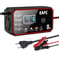 12V 8A Intelligent Car Battery Charger Car Battery Charger Pulse Repair Motorcycle Truck Battery Charger GEL Lead Acid