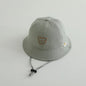 Cute Bear Baby Bucket Hats Korean Boy Girl Summer Uv Protection Fisherman Caps Kids Outdoor Sunshade Panama Basin Caps