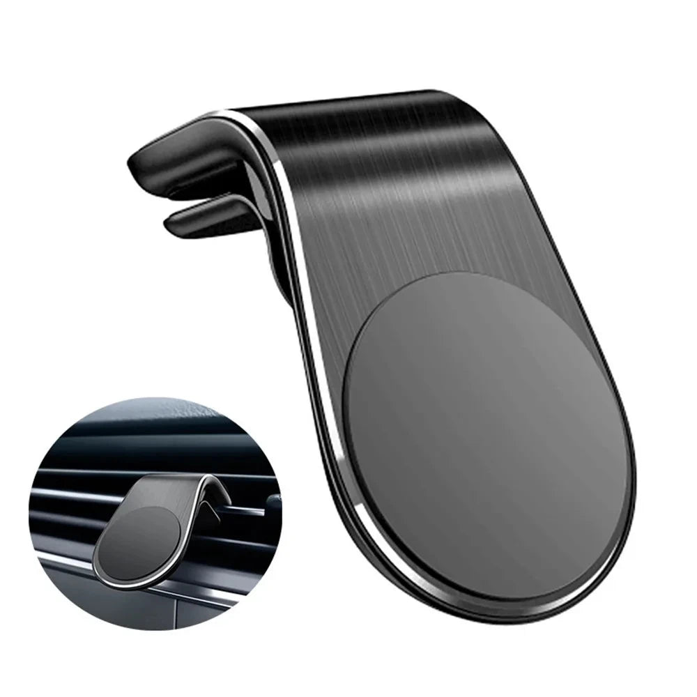 Universal Magnetic Car Phone Holder Mobile Mount - GPS Support Stand Compatible with iPhone 13 12 11 pro Max Huawei Xiaomi Samsu