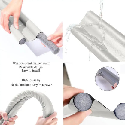 Windproof Seal Strip Draught Excluder Stopper Door Bottom Guard Double Protector Doorstop Dust-proof Blocker Sealer Soundproof