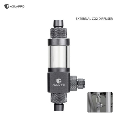 AQUAPRO External CO2 Atomizer Sprayer Aquarium Fishing Tank Diffuser Filter Bucket Accessories Equipment Akvarium Terrarium