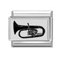 2026 Women Colored Star 1976 Eyes Heart Swan Watermelon Charms Italian Links Fit 9mm Bracelet Stainless Steel DIY Making Jewelry