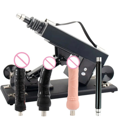 FREDORCH Upgraded Sex Machine for Women with Dildos Automatic Masturbation Machine Pump Gun Love Machine Couple Sex Toys