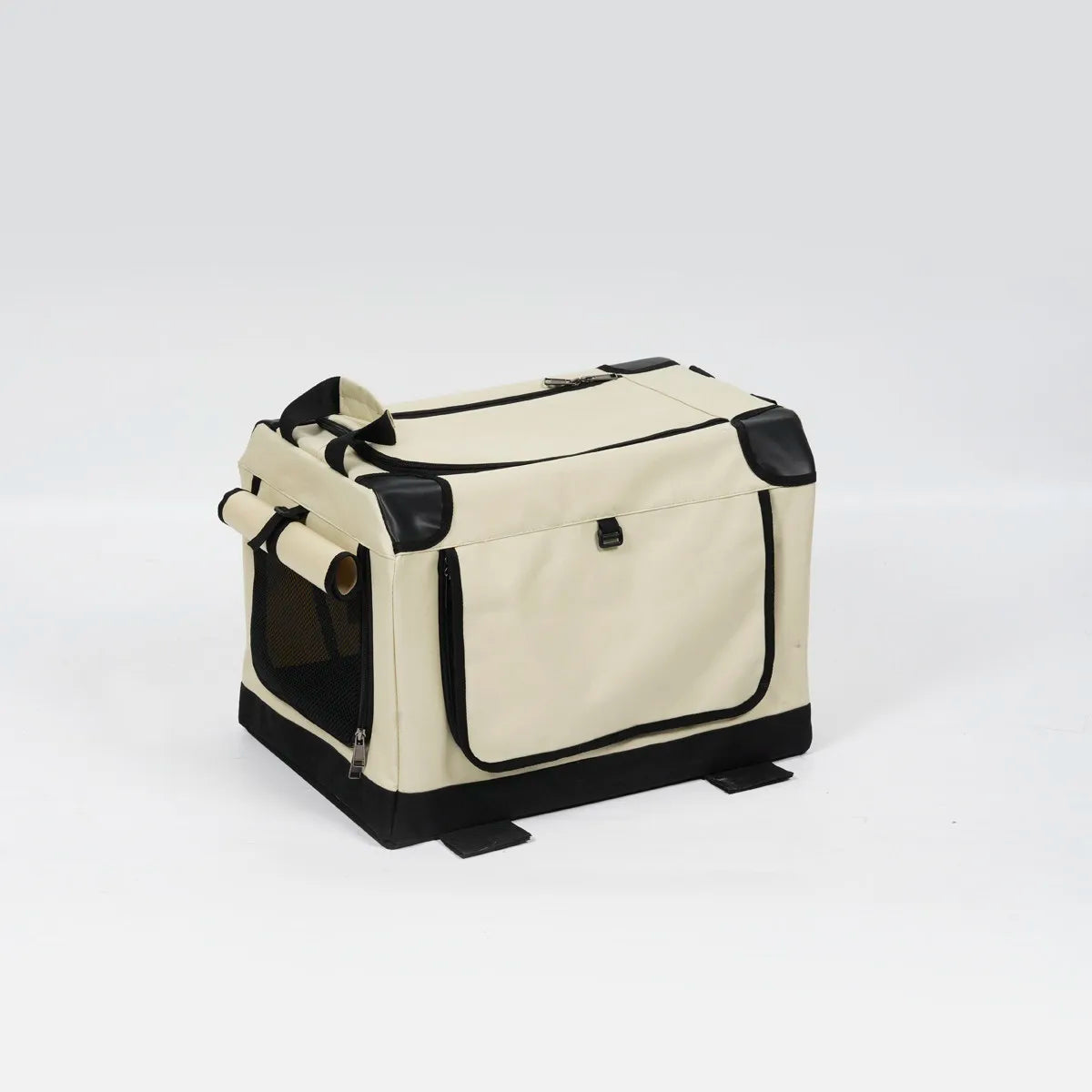 Large Wheel Breathable Pet Rolling Carrier Large Capacity Travel Bag For Two Cats Dogs Portable Car Pet Stroller