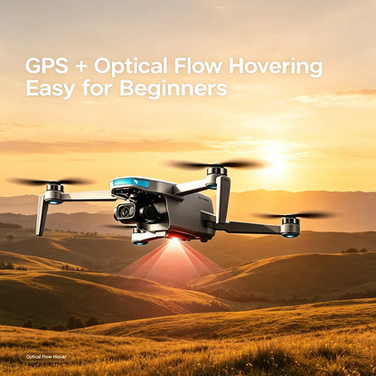 New S-X1 GPS Drone Professional 4K HD Camera Security UAV 3-Axis Gimbal Brushless Dron With Large Screen Control RC Quadcopter