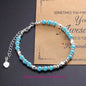 VENTFILLE 925 Sterling Silver Line Extremely Fine Bracelet for Women Love Haert Bead Korean Ins Sweet Jewelry Gift Dropshipping