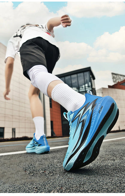Men Running Shoes Speciality Marathon Sports Shoes Breathable Lightweight Carbon Board Women's Trend Athletic Sneakers Women