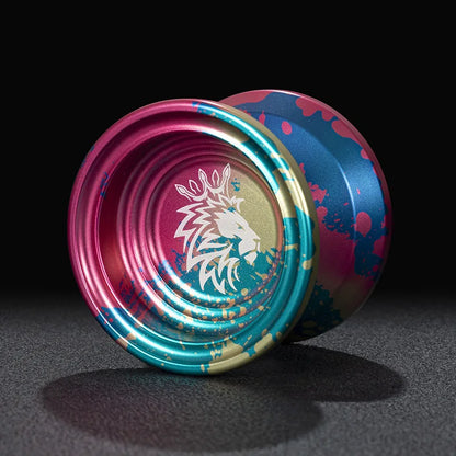 Yoyo Professional Magic Metal Yoyo With 10 Ball Bearing Alloy Aluminum High Speed Unresponsive Yoyo Classic Toys For Kids