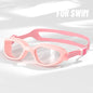 COPOZZ Professional HD Swimming Goggles Anti-Fog UV Protection Adjustable Swimming Glasses Silicone Water Glass For Men and Wome