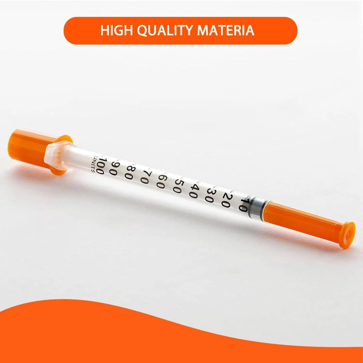 20/50/100pcs 1ml 0.5ml 30G 31G Disposable Syringe Plastic Veterinary Syringe With Needles Pet Animal Dog Cat Medical Supplies