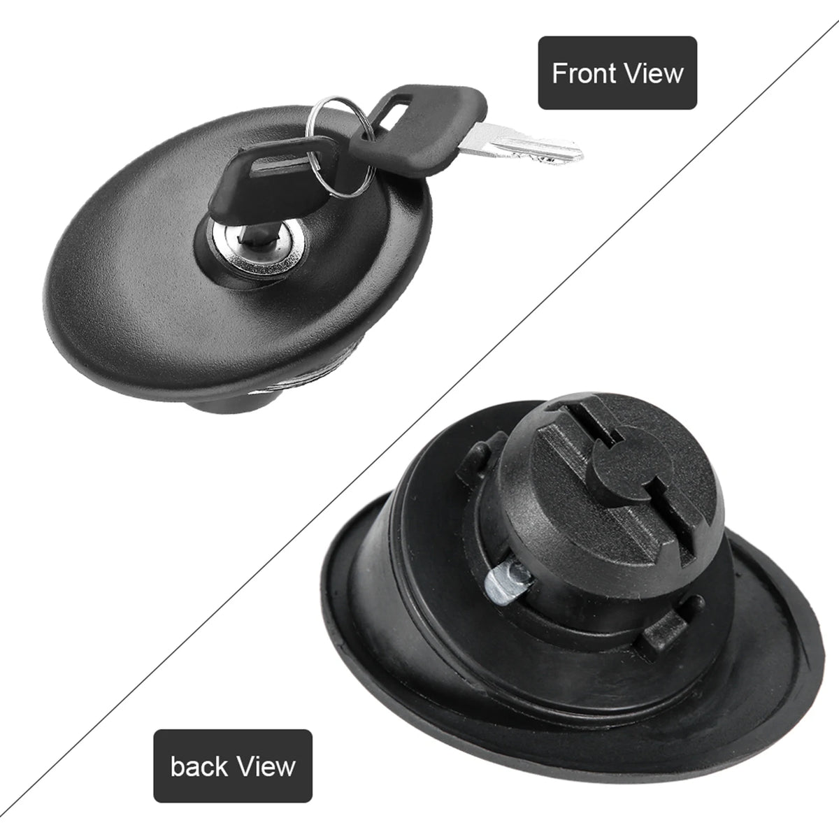 Car Auto Fuel  Tank Locking Cap Cover with 2 Keys for Ford Transit MK5 1994 1995 1996 1997 1998 1999 2000