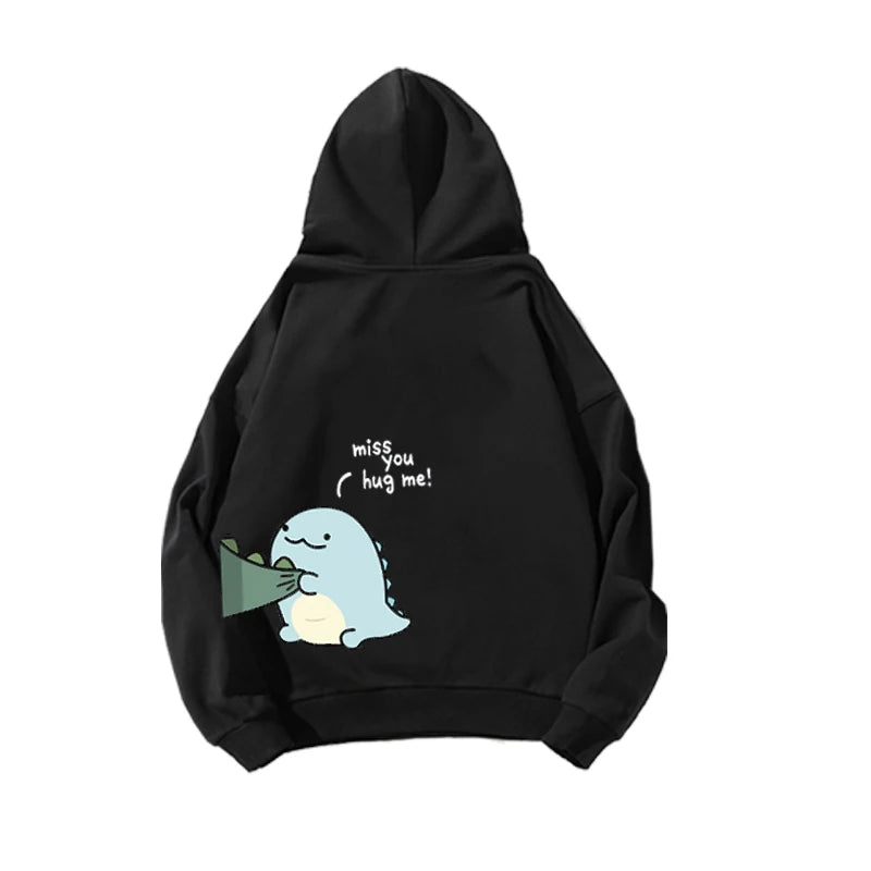 2024 New Trendy Cute Print New Album Hoodie Hooded Comfortable and Simple Pure Cotton Versatile Men's and Women's Couple Sweater