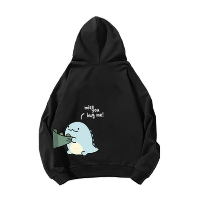 2024 New Trendy Cute Print New Album Hoodie Hooded Comfortable and Simple Pure Cotton Versatile Men's and Women's Couple Sweater