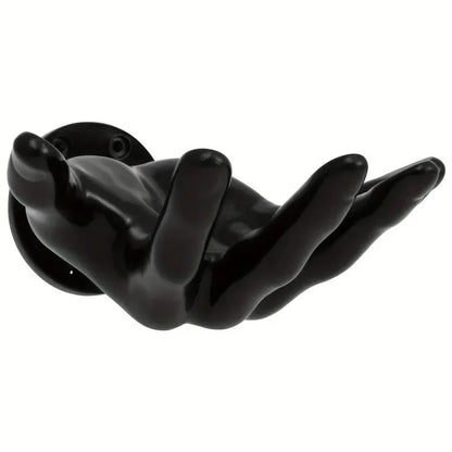 Wall-Mounted Ball Holder Hand Palm Shaped Wall Shelves Display Storage Rack for Basketball Soccer Volleyball Home Decor Crafts