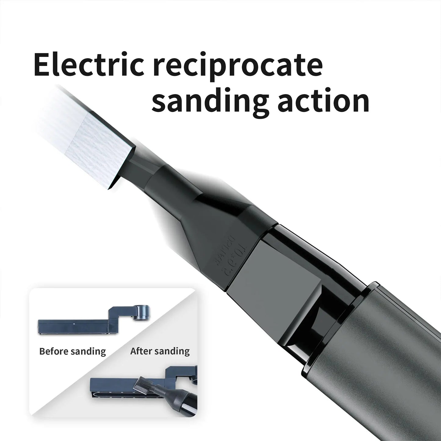 【DSPIAE ES-A PRO】Upgraded "Illusive Shadow" Reciprocating Electric Sander for Assembly Model Hobby Grinding Pen Craft Tool Kit