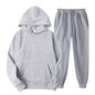 2024 Winter Brand Tracksuits Men's sets Long Sleeve Pullover + Jogging Trousers 2pcs Sets Fitness Running Suits sportswer Male