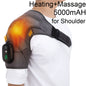 Electric Shoulder Massager Heating Pad Vibration Massage Support Belt Shoulder Thermal  Brace