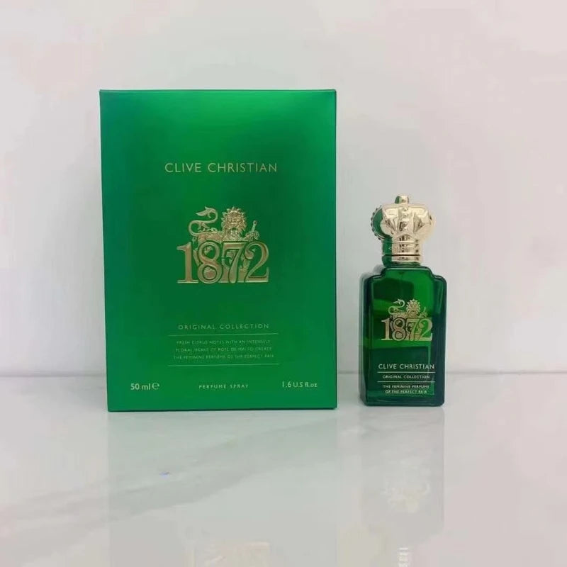 Clive Christian Woody Fresh Unisex Perfume 50ml – Long Lasting Elegant Fragrance with Peach Jasmine Rose Sandalwood Amber Musk