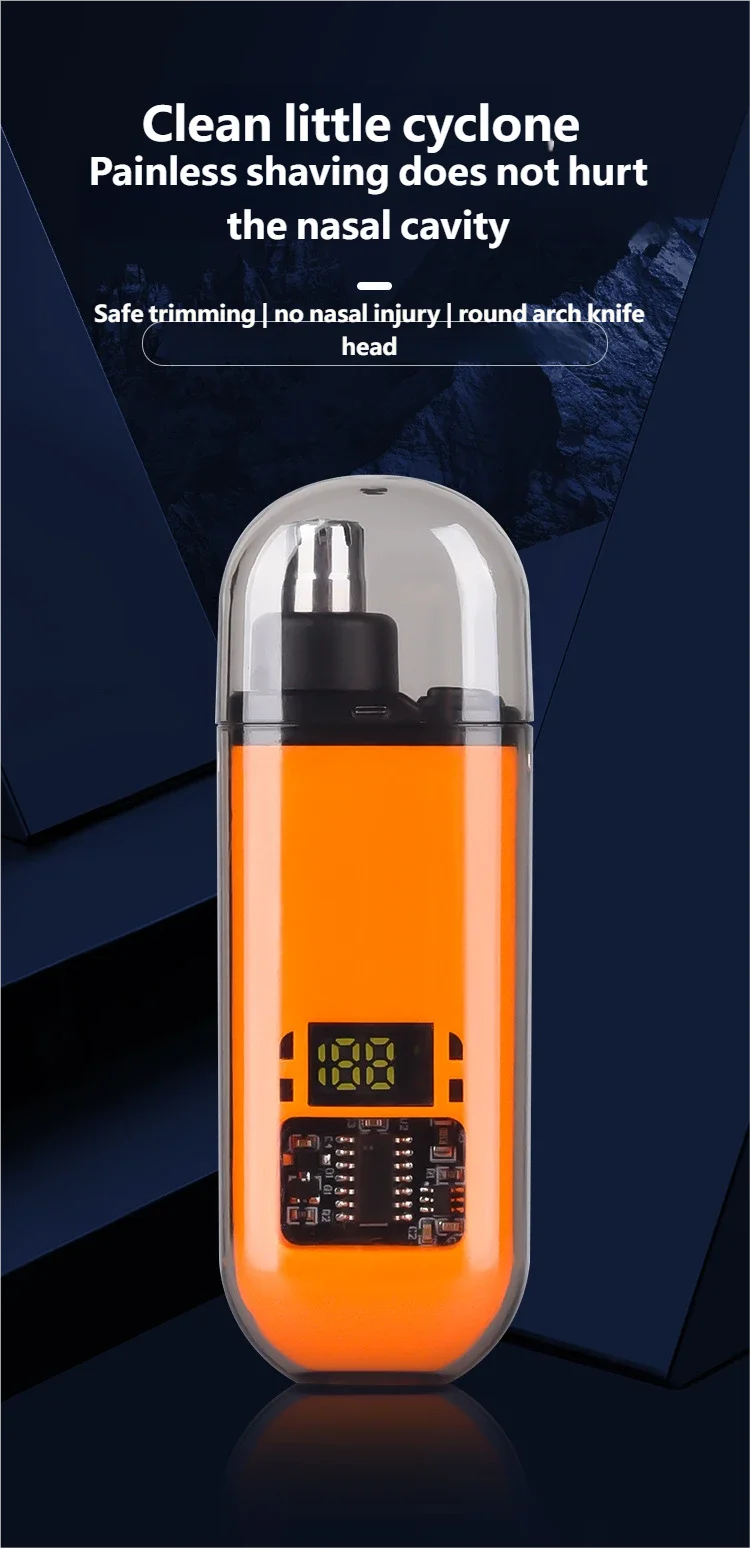 Nose Hair Trimmer Portable Trimmer for Nose Mini Nose and Ear Hair Trimmer Portable Nose Trimmer Rechargeable Trimmer for Man