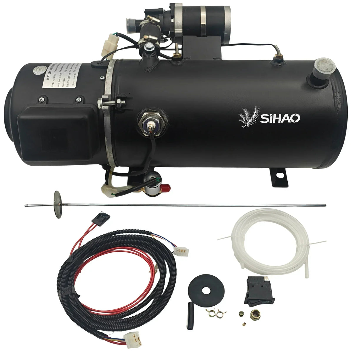 SIHAO 5KW/16.3KW Liquid Fuel Parking Heater Vehicle Auxiliary Heater for Engine Startup Cabin Heating and Windshield Anti-Frost Applications