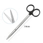 Cutting Tonsil Non-damaged Vocal Cord Cutter Straight Stainless Steel Black Handle Scissors Medical Instruments