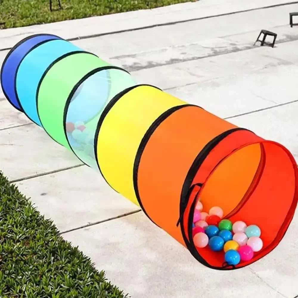 Long crawling passage ideal for small pets outdoor activity, durable play tunnel for daily entertainment.