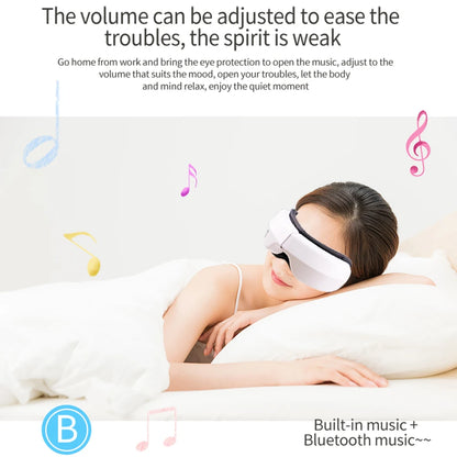 Smart Portable Vibration Eye Massager Airbag Compress Eye Care Tool Bluetooth Music Eye Massage Eye Relax Fatigue Sleepping Mask
