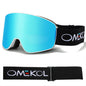 OMEKOL BRAND NEW Double Layers Anti-Fog Ski Goggles Snowmobile Eyewear Outdoor Sport Snow Snowboard Glasses