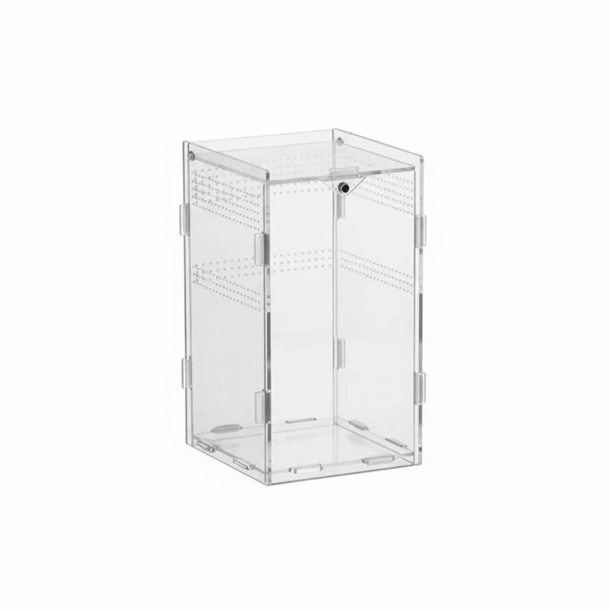 Transparent reptile enclosure, Tall, transparent, clear reptile habitat,