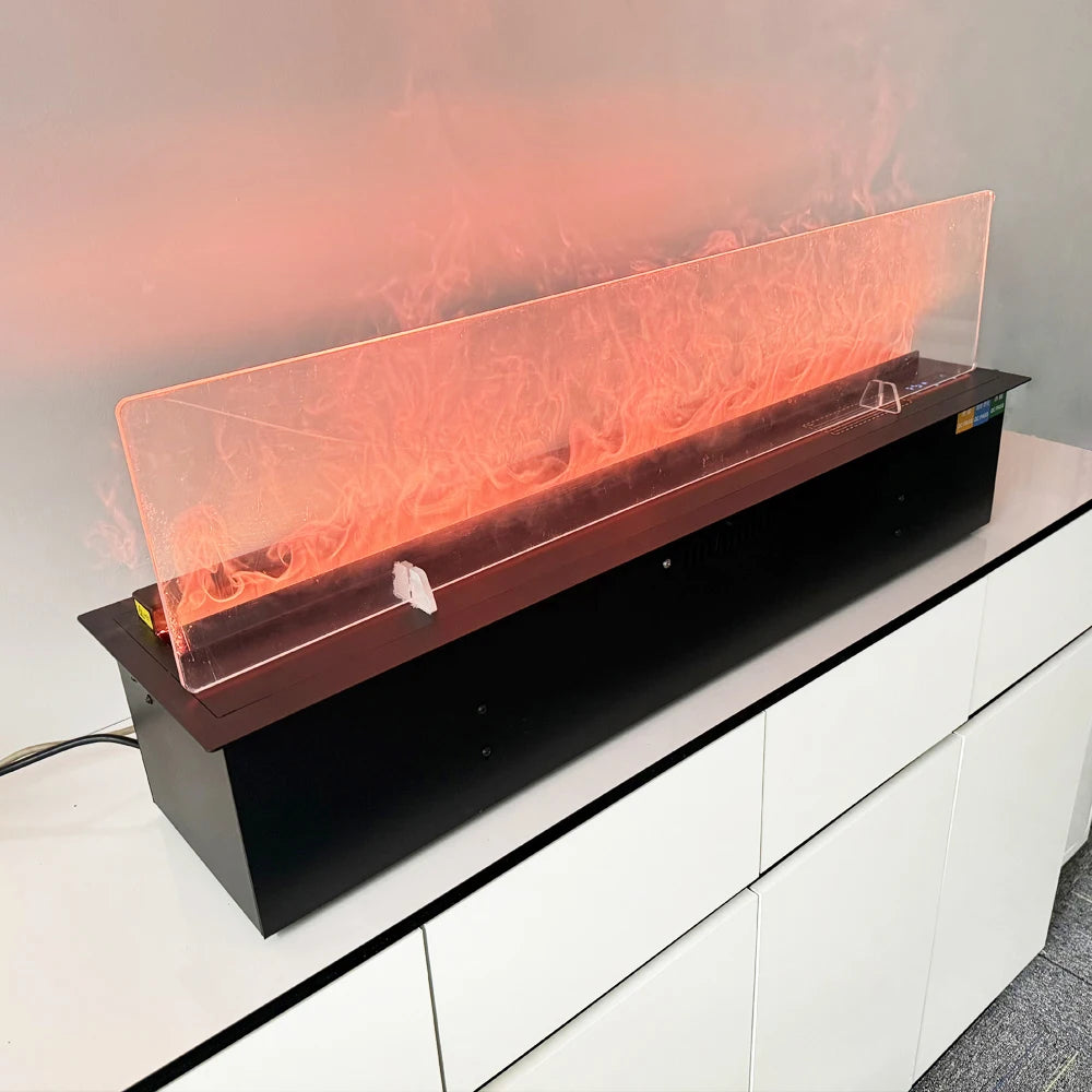 Intelligent Water Replenishment Multi-Color Atomization Fireplace Designer Luxury Home Decoration 3D Atomization Fireplace