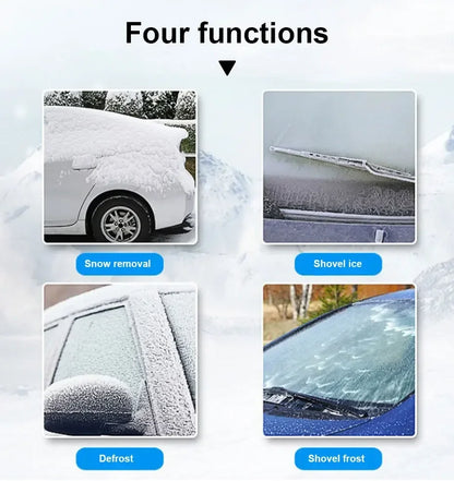 SEAMETAL Car Ice Scraper Snow Removal Shovel Winter Windshield Window Snow Cleaning Scraping Tool Auto Ice Breaker Snow Shovel