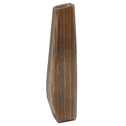 Wooden Vase Wooden Flower Vase Table Ornament Home Decoration For Indoor Outdoor Patio Hallway Bathroom Bedroom Centerpieces