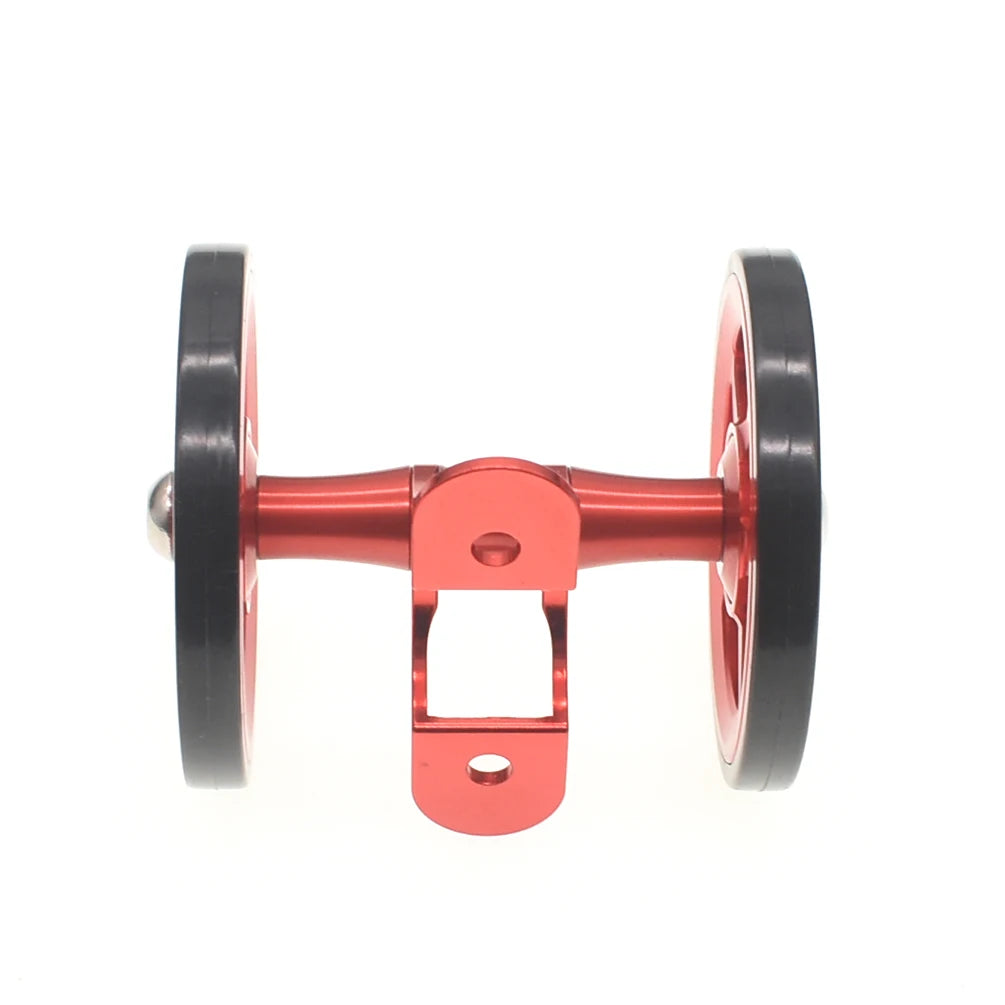 TWTOPSE Bike Easywheel Mudguard Fender Wheel For Brompton Folding Bicycle Mud Guard Wheel Double AL7075 CNC A C Line 77g 60mm