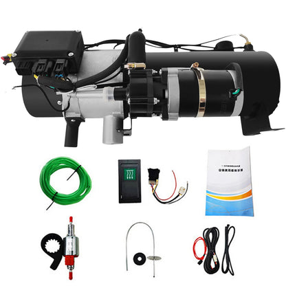 SIHAO Universal Diesel Water Pre‑Heater 10KW, 12V‑24V Dual Voltage Vehicle Fuel Heater, Heavy‑Duty Heating Device for Automobile Engine Warm‑up and Cabin Interior Heating