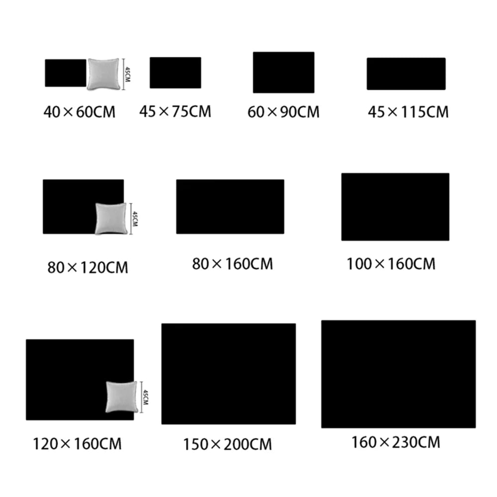 Game Video Gaming Pattern Black Area Rugs Gamer Game Controller Kids Teens Boys Playroom Carpet Bedroom Living Room Floor Mat