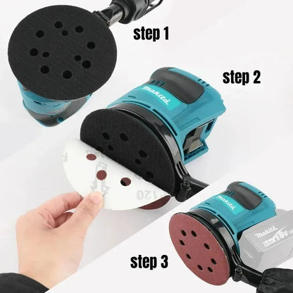 Original Makita DBO180Z 18V Cordless Random Orbital Sander for Woodworking Putty Polishing DIY and Professional Use Bare Tool