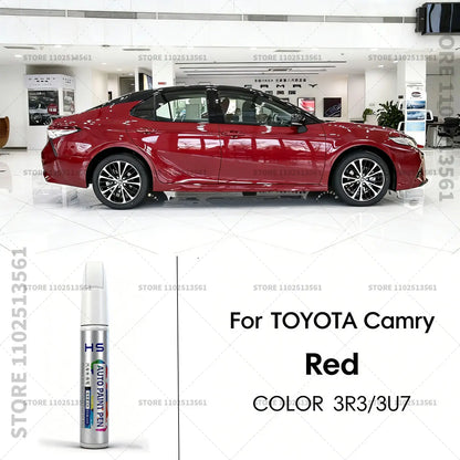 For Toyota Camry Paint Repair Pen Touch Up Scratch Remover DIY Car Accessories White 070 Blue 8W7 Black 209 202 220 Gold 5B2