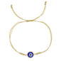 Go2boho New In Enamel Evil Eye Rope Friendship Bracelet Adjustable Women Men Kids Summer Jewelry