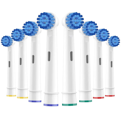 Soft Sensitive Replacement Brush Heads for Oral B Braun Electric Toothbrush Gentle and Comfortable Brushing for Sensitive Gums