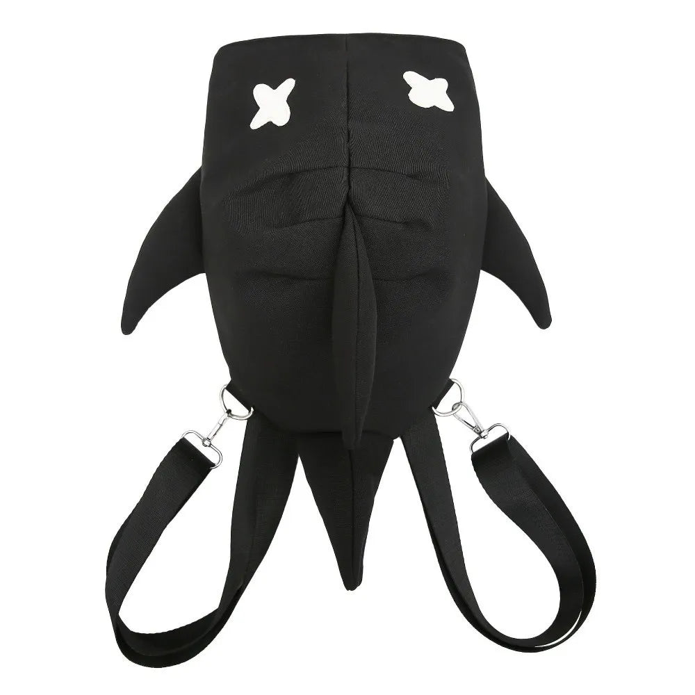 Adjustable Strap Shark Backpack Unique Design Versatile Style Large Capacity Backpack New Design Unisex Model Casual Travel Bag