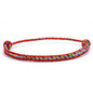Minimalist Handwoven Rope Bracelet Unisex Sliding Adjustable 4 Styles Chroma 2mm Ethnic Cord Braclet Couple Casual Daily Jewelry