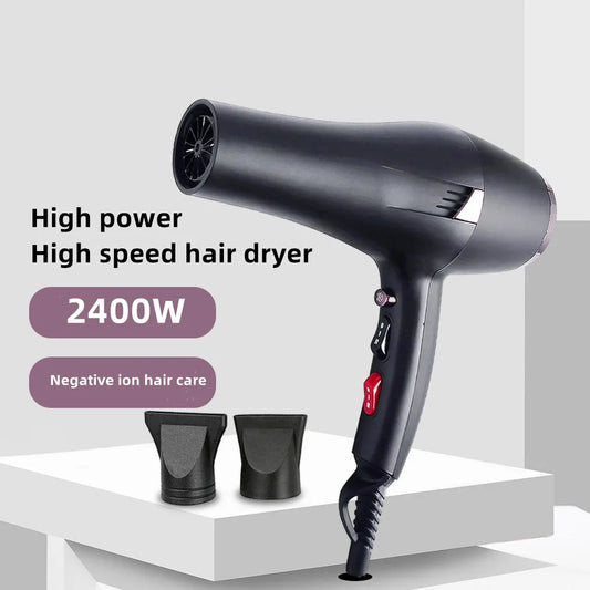 US,EU High Speed Hair Dryer Vintage Color 2400W High Power Fast Drying Silent Home Hairdresser Recommendation