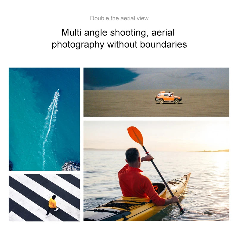 OnePlus D2 Drone 8K Aerial HD Intelligent Avoiding Obstacle with Larger Screen Remote Control Folding Brushless Power GPS Drone