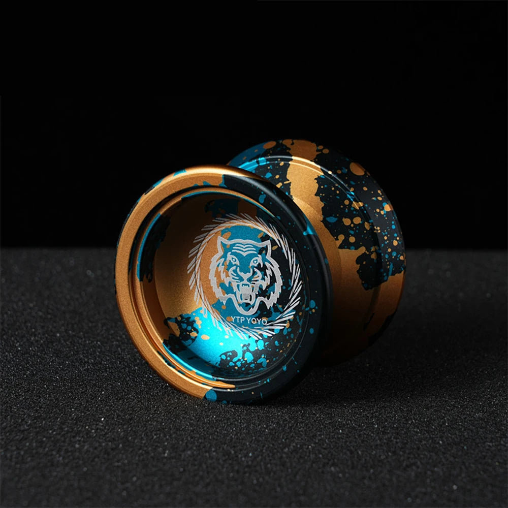 Yoyo Professional Magic Metal Yoyo With 10 Ball Bearing Alloy Aluminum High Speed Unresponsive Yoyo Classic Toys For Kids
