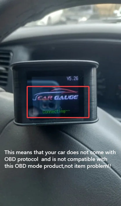 Updated P10-PRO OBD2 HUD With Russia Korean Language Smart Digital Meter On Board Computer Digital Speedometer Overspeed Alarm