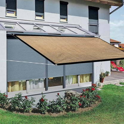 Premium HDPE Sun Shade Sail  All in One Solution for Patio,Garden Pergola,Yard,and Car Canopy! Ideal Plant Cover and Sun Shelter